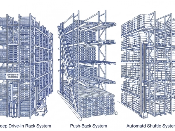 Стеллажи для склада: въездные, выдвижные, шаттловые — что выбрать и как рассчитать